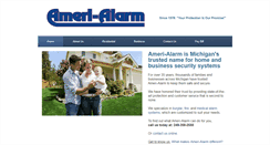 Desktop Screenshot of ameri-alarm.com